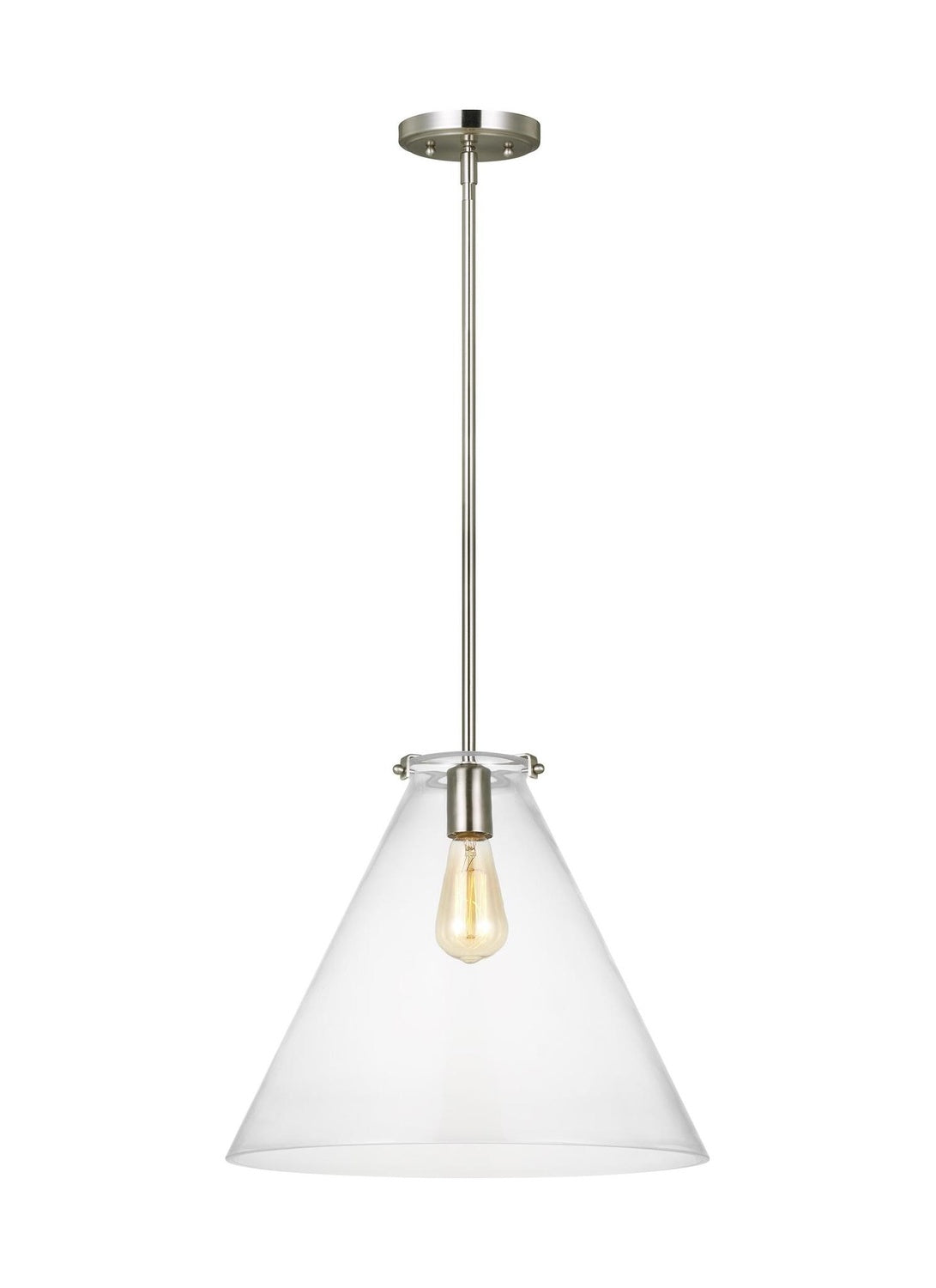 VISUAL COMFORT & CO., KATE ONE LIGHT CONE PENDANT, PENDANT LIGHT