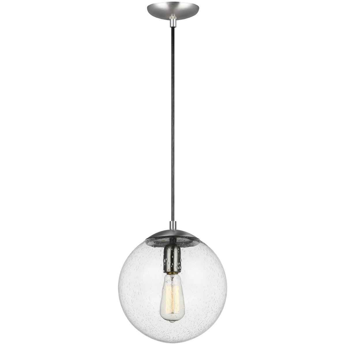 VISUAL COMFORT & CO., LEO - HANGING GLOBE ONE LIGHT PENDANT, PENDANT LIGHT