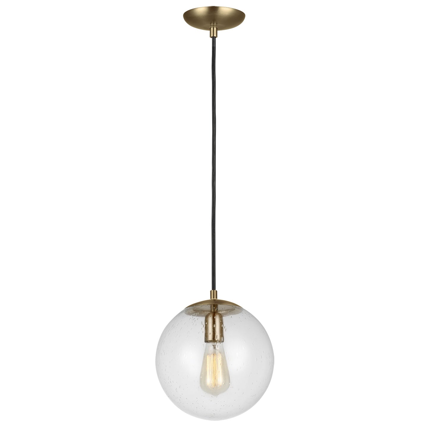 VISUAL COMFORT & CO., LEO - HANGING GLOBE ONE LIGHT PENDANT, PENDANT LIGHT