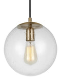 VISUAL COMFORT STUDIO, LEO - HANGING GLOBE ONE LIGHT PENDANT, PENDANT LIGHT