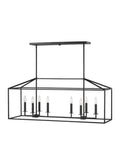 GENERATION LIGHTING, PERRYTON EIGHT LIGHT ISLAND PENDANT, CHANDELIER LIGHT