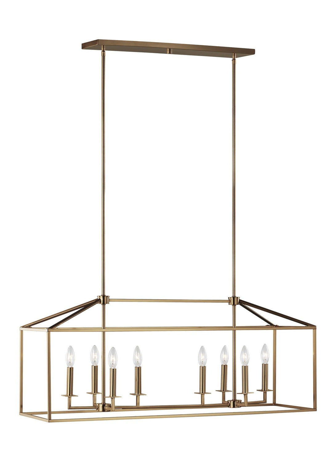 GENERATION LIGHTING, PERRYTON EIGHT LIGHT ISLAND PENDANT, CHANDELIER LIGHT