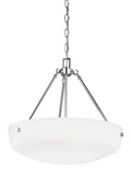 GENERATION LIGHTING, KERRVILLE THREE LIGHT PENDANT, PENDANT LIGHT