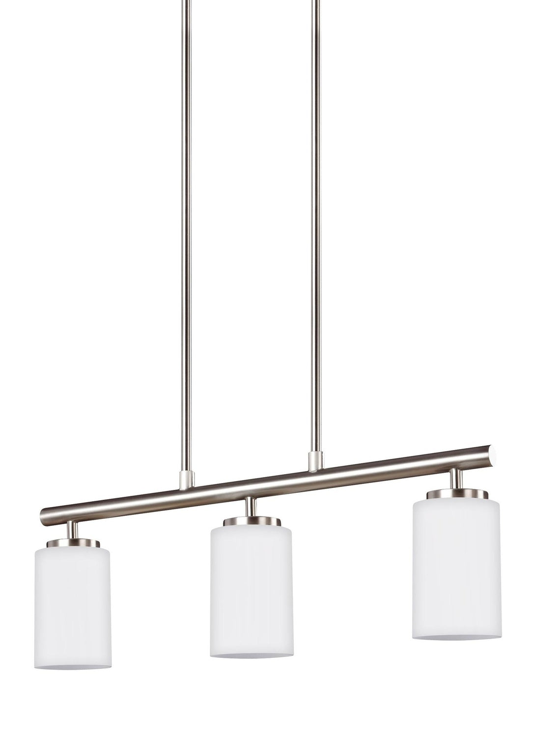 GENERATION LIGHTING, OSLO THREE LIGHT ISLAND PENDANT, CHANDELIER LIGHT