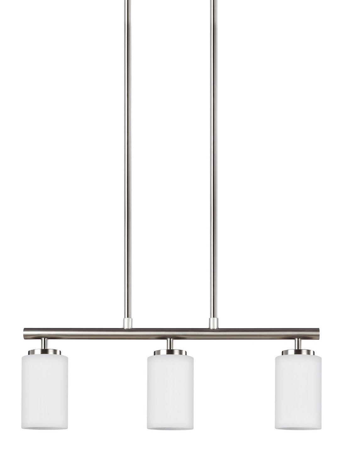 GENERATION LIGHTING, OSLO THREE LIGHT ISLAND PENDANT, CHANDELIER LIGHT