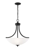 GENERATION LIGHTING, GEARY THREE LIGHT PENDANT, PENDANT LIGHT