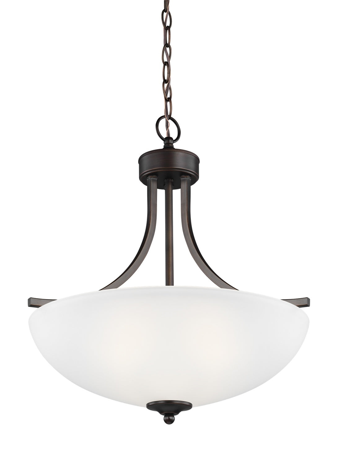 GENERATION LIGHTING, GEARY THREE LIGHT PENDANT, PENDANT LIGHT