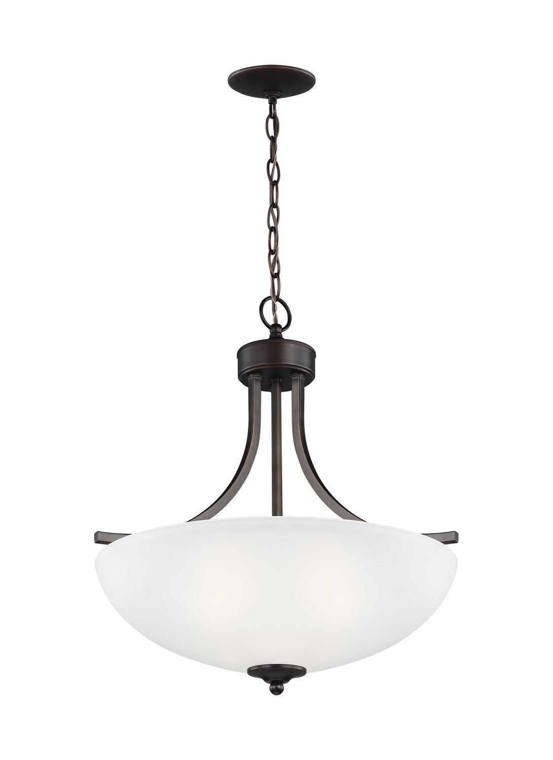 GENERATION LIGHTING, GEARY THREE LIGHT PENDANT, PENDANT LIGHT