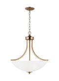 GENERATION LIGHTING, GEARY THREE LIGHT PENDANT, PENDANT LIGHT