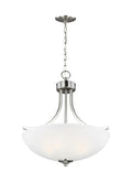 GENERATION LIGHTING, GEARY THREE LIGHT PENDANT, PENDANT LIGHT