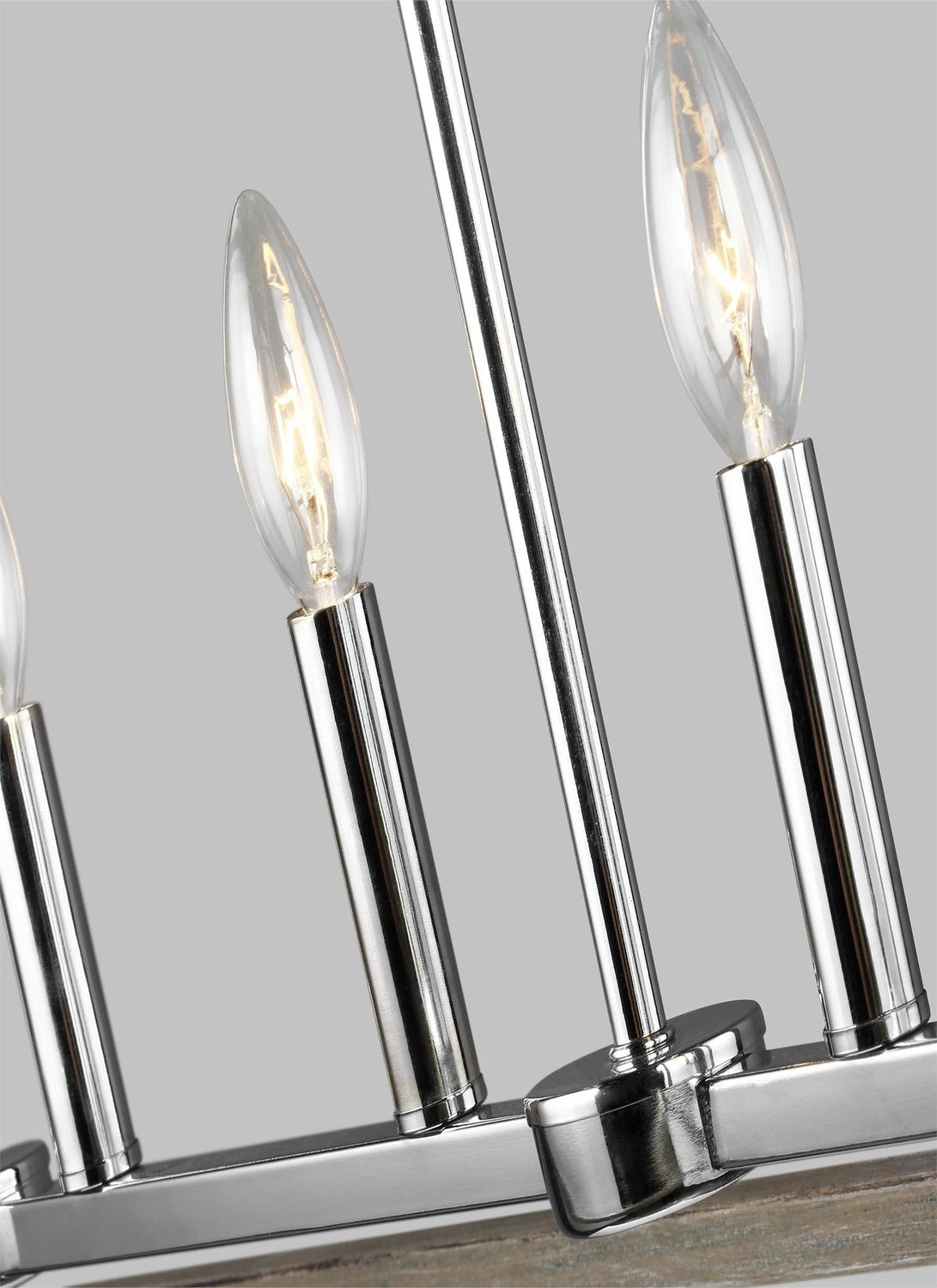 GENERATION LIGHTING, MOFFET STREET SIX LIGHT ISLAND PENDANT, CHANDELIER LIGHT