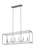 GENERATION LIGHTING, MOFFET STREET SIX LIGHT ISLAND PENDANT, CHANDELIER LIGHT