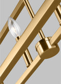 GENERATION LIGHTING, MOFFET STREET LONG SEVEN LIGHT ISLAND PENDANT, CHANDELIER LIGHT