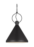 VISUAL COMFORT STUDIO, LYON ONE LIGHT PENDANT, PENDANT LIGHT