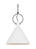 VISUAL COMFORT STUDIO, LYON ONE LIGHT PENDANT, PENDANT LIGHT