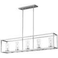 VISUAL COMFORT STUDIO, ZIRE FIVE LIGHT ISLAND PENDANT, CHANDELIER LIGHT