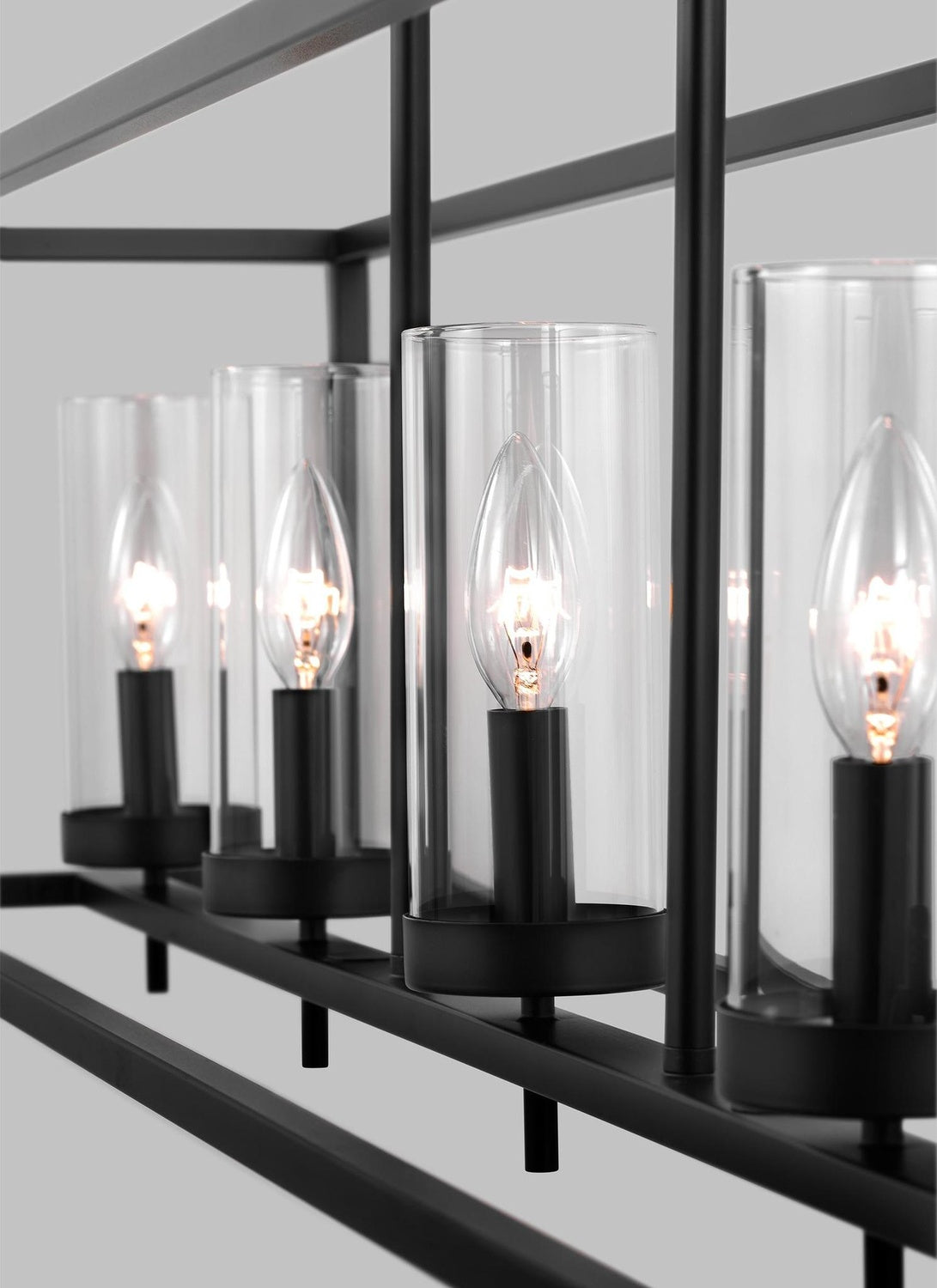VISUAL COMFORT & CO., ZIRE FIVE LIGHT ISLAND PENDANT, CHANDELIER LIGHT
