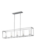 VISUAL COMFORT & CO., ZIRE FIVE LIGHT ISLAND PENDANT, CHANDELIER LIGHT