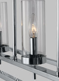 VISUAL COMFORT & CO., ZIRE FIVE LIGHT ISLAND PENDANT, CHANDELIER LIGHT
