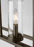 VISUAL COMFORT & CO., ZIRE FIVE LIGHT ISLAND PENDANT, CHANDELIER LIGHT