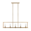 VISUAL COMFORT STUDIO, ZIRE FIVE LIGHT ISLAND PENDANT, CHANDELIER LIGHT