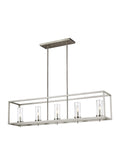 VISUAL COMFORT & CO., ZIRE FIVE LIGHT ISLAND PENDANT, CHANDELIER LIGHT