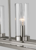 VISUAL COMFORT STUDIO, ZIRE FIVE LIGHT ISLAND PENDANT, CHANDELIER LIGHT