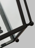 VISUAL COMFORT & CO., CHARLESTON FOUR LIGHT LINEAR LANTERN, PENDANT LIGHT