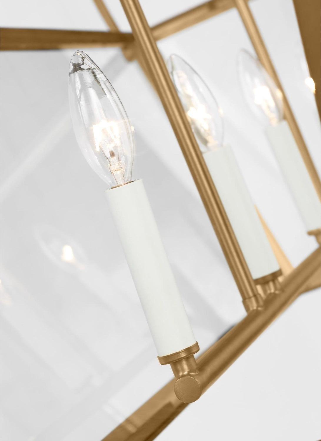 VISUAL COMFORT & CO., CHARLESTON FOUR LIGHT LINEAR LANTERN, PENDANT LIGHT