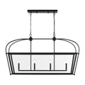 VISUAL COMFORT STUDIO, CHARLESTON FOUR LIGHT LINEAR LANTERN, PENDANT LIGHT