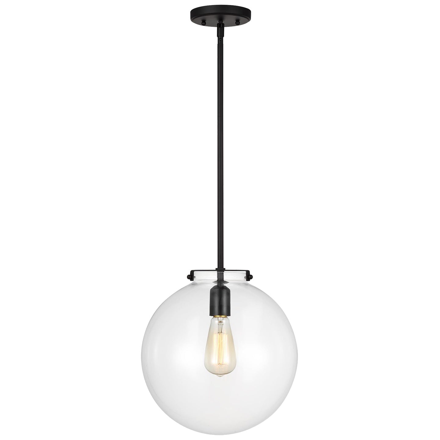 VISUAL COMFORT STUDIO, KATE ONE LIGHT SPHERE PENDANT, PENDANT LIGHT