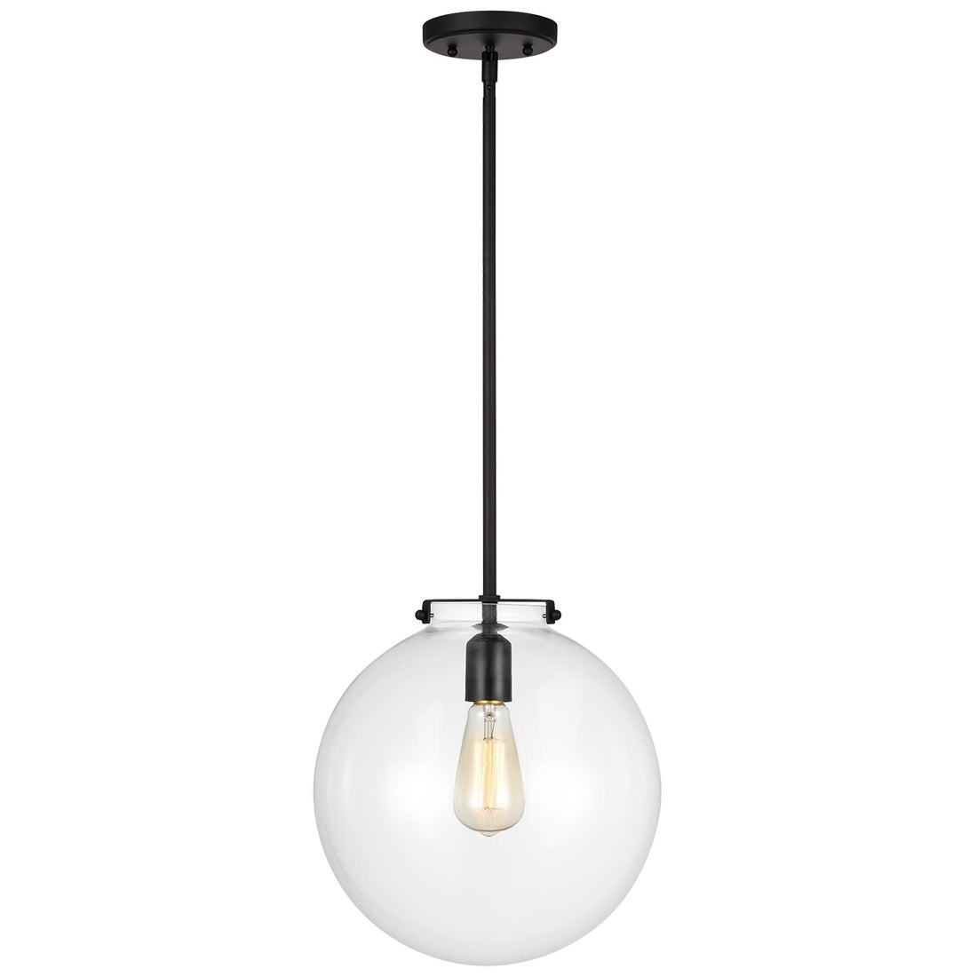 VISUAL COMFORT & CO., KATE ONE LIGHT SPHERE PENDANT, PENDANT LIGHT