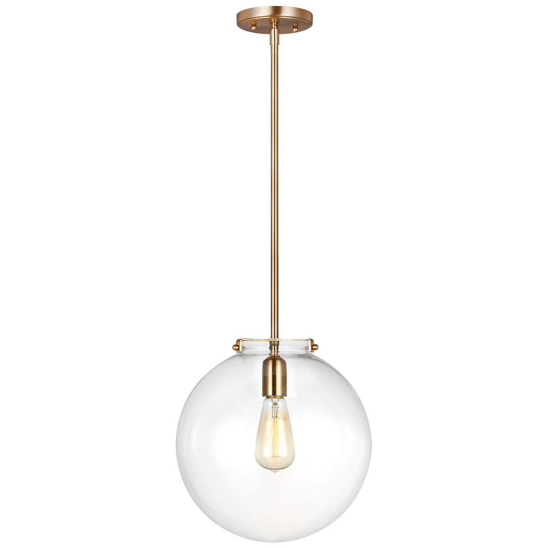 VISUAL COMFORT STUDIO, KATE ONE LIGHT SPHERE PENDANT, PENDANT LIGHT