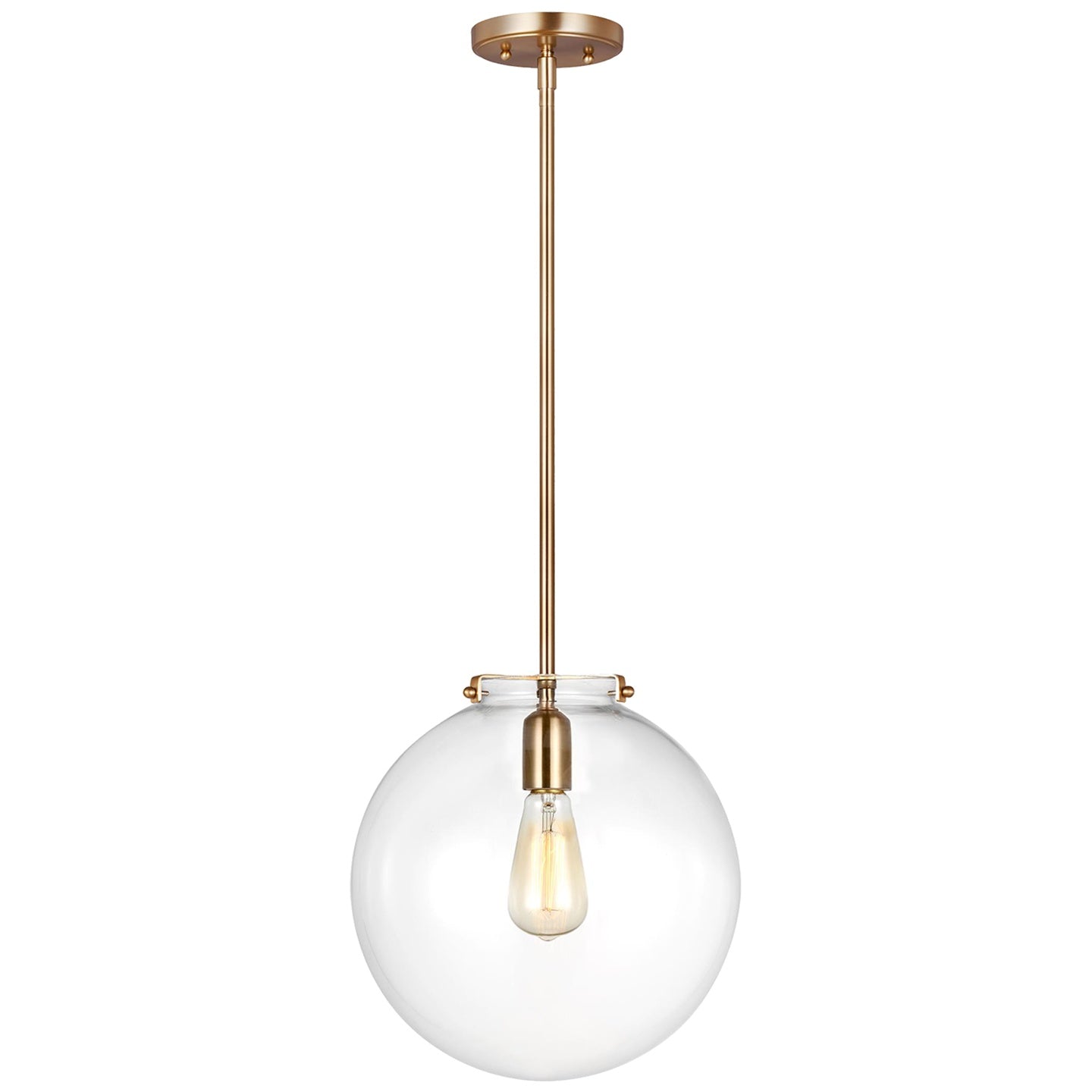 VISUAL COMFORT & CO., KATE ONE LIGHT SPHERE PENDANT, PENDANT LIGHT