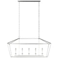 VISUAL COMFORT STUDIO, DIANNA FIVE LIGHT LINEAR CHANDELIER, CHANDELIER LIGHT