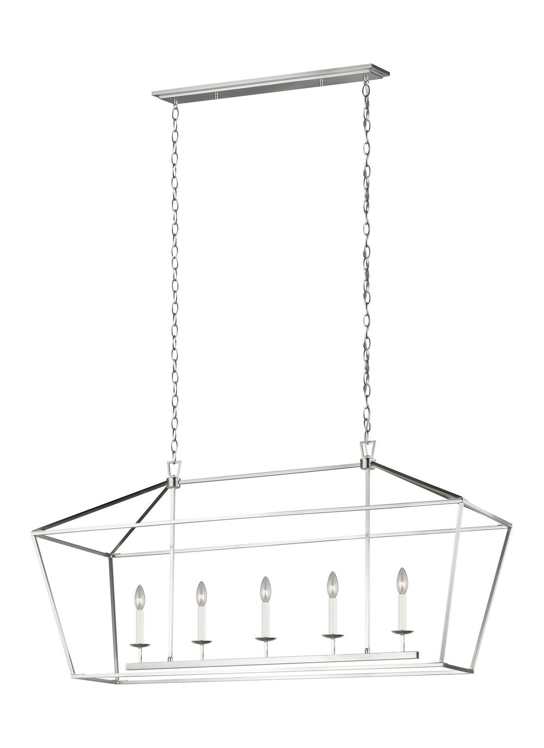 VISUAL COMFORT STUDIO, DIANNA FIVE LIGHT LINEAR CHANDELIER, CHANDELIER LIGHT