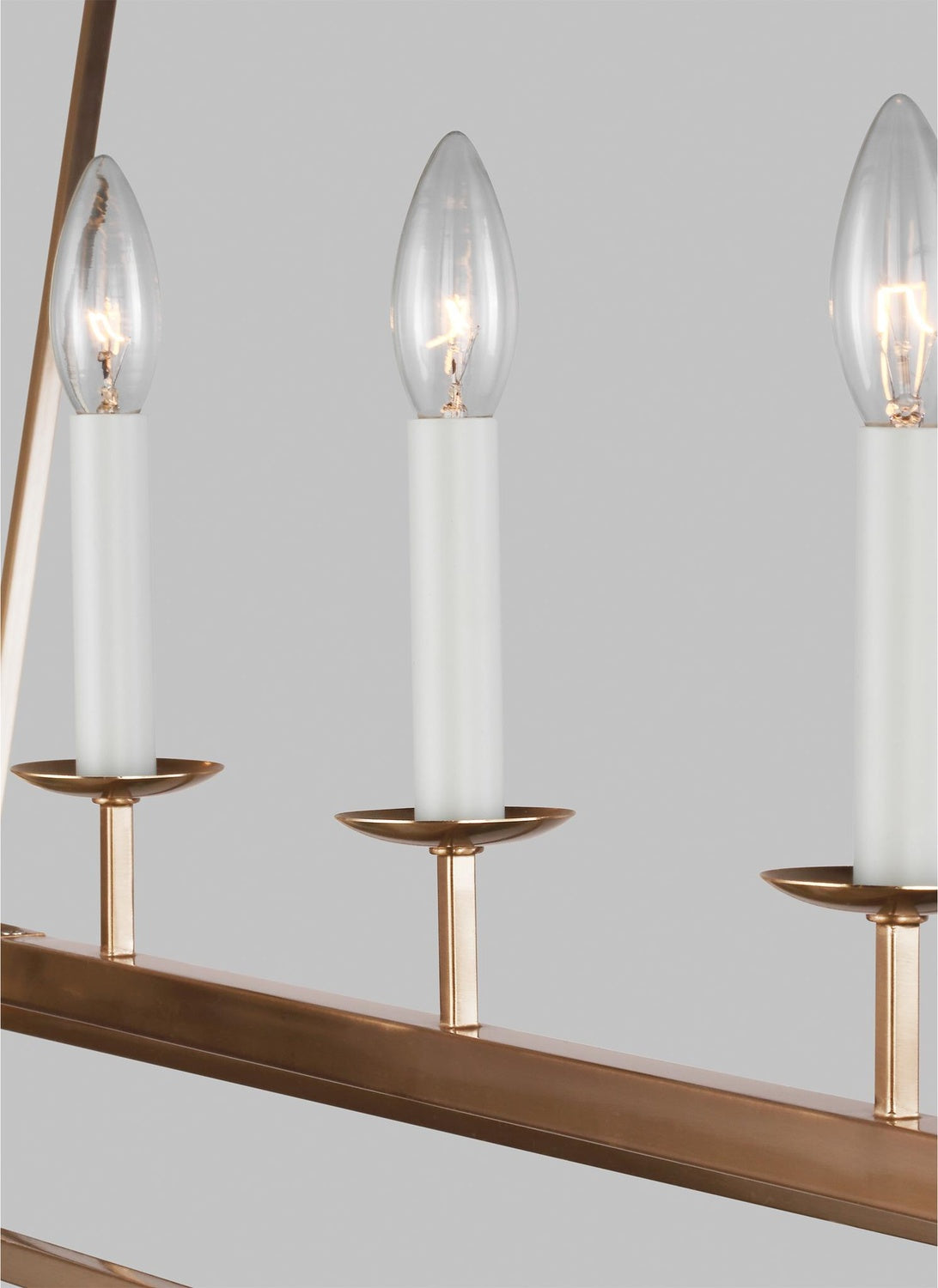 VISUAL COMFORT STUDIO, DIANNA FIVE LIGHT LINEAR CHANDELIER, CHANDELIER LIGHT