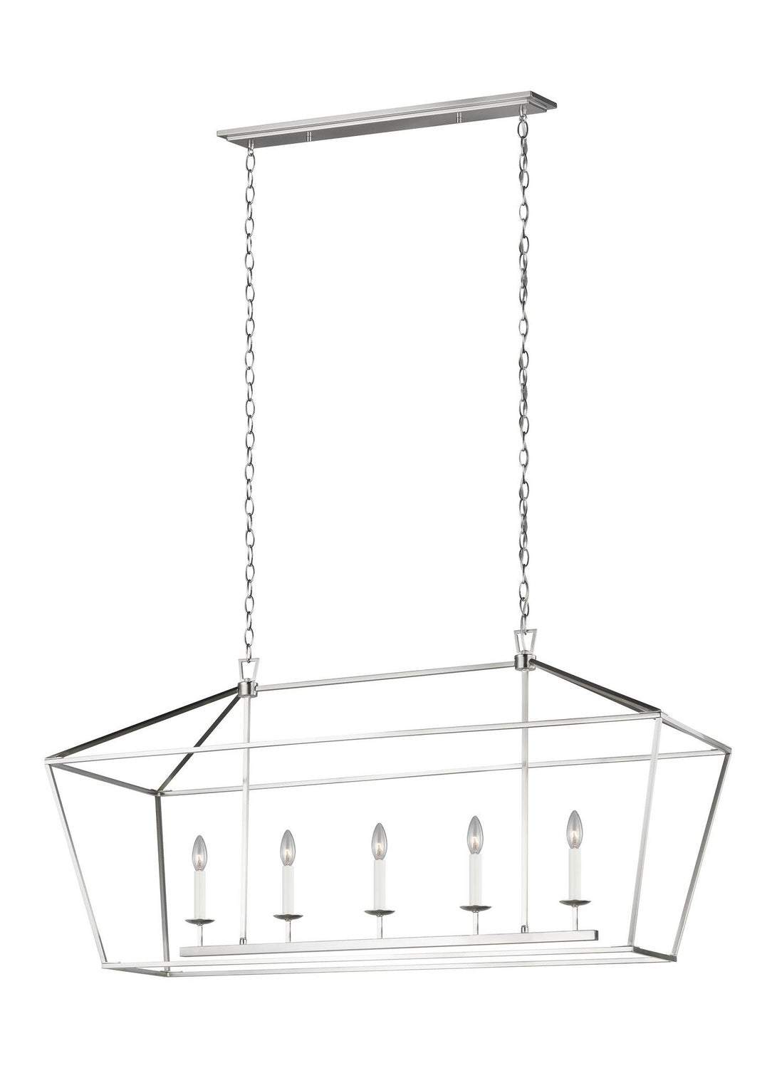 VISUAL COMFORT STUDIO, DIANNA FIVE LIGHT LINEAR CHANDELIER, CHANDELIER LIGHT