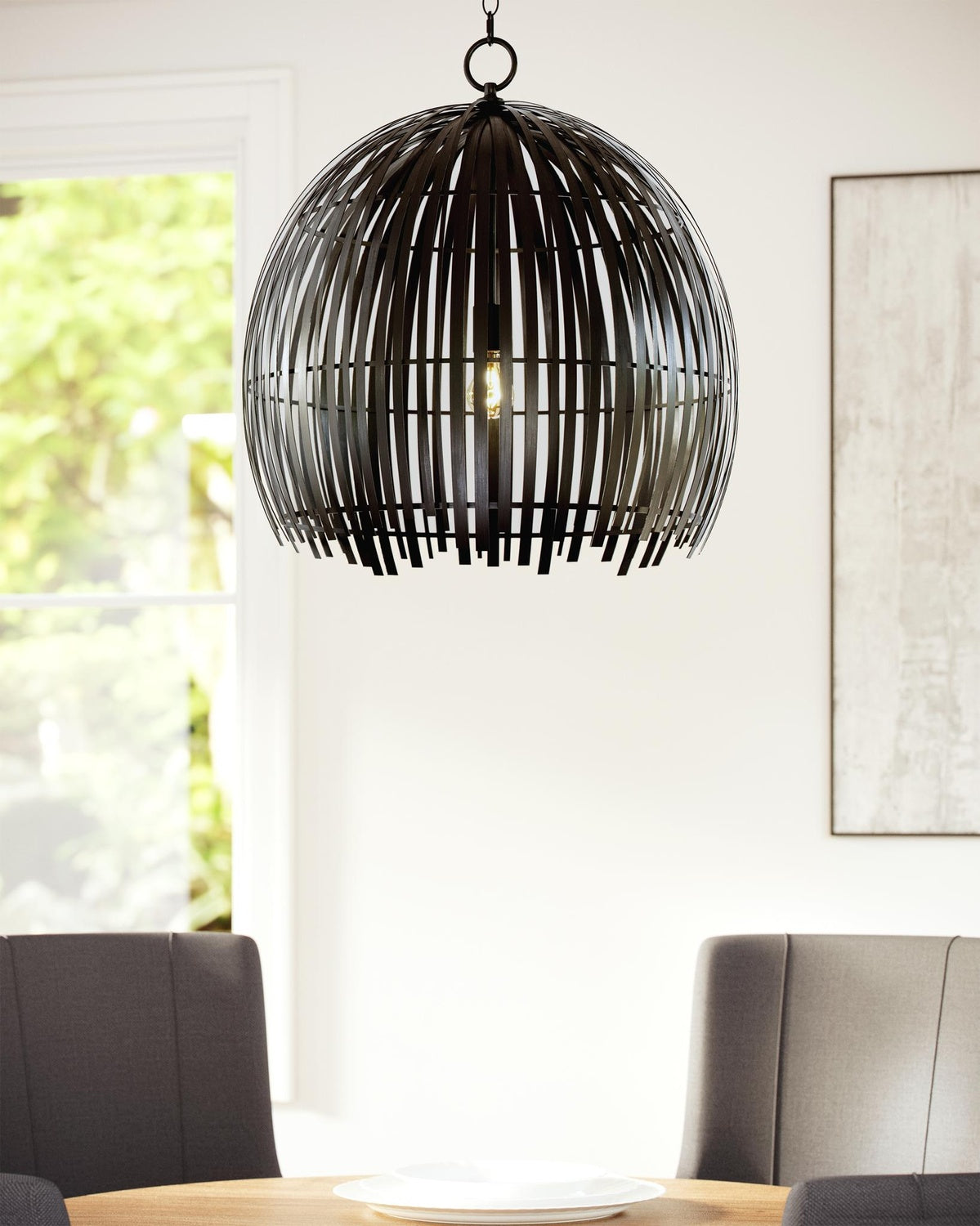 VISUAL COMFORT STUDIO, HANALEI ONE LIGHT PENDANT, PENDANT LIGHT