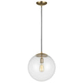 VISUAL COMFORT & CO., LEO - HANGING GLOBE ONE LIGHT PENDANT, PENDANT LIGHT