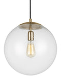 VISUAL COMFORT STUDIO, LEO - HANGING GLOBE ONE LIGHT PENDANT, PENDANT LIGHT