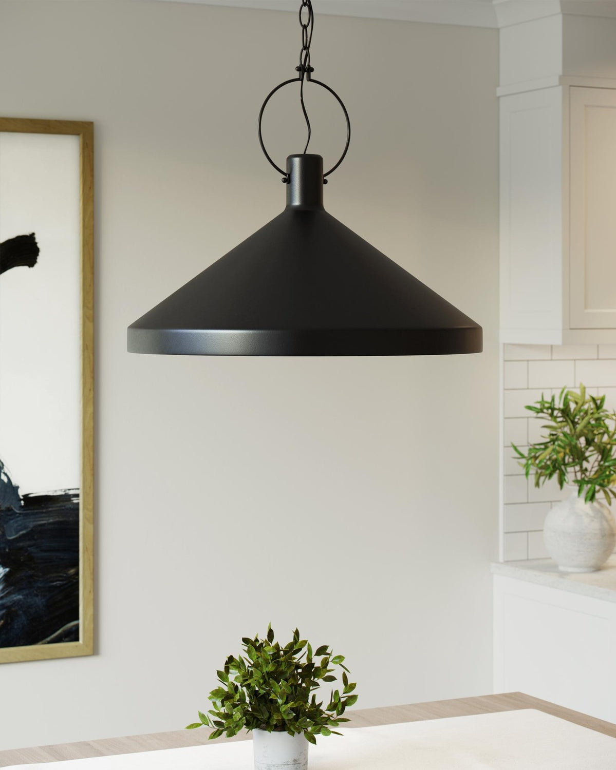 VISUAL COMFORT STUDIO, LYON ONE LIGHT PENDANT, PENDANT LIGHT
