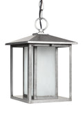 GENERATION LIGHTING, HUNNINGTON ONE LIGHT OUTDOOR PENDANT, OUTDOOR CEILING LIGHTS