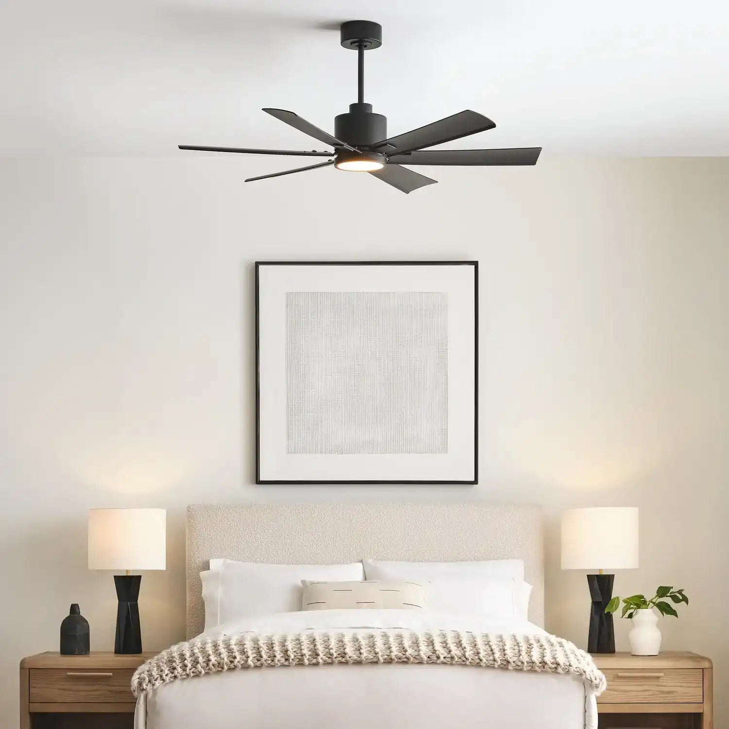 VISUAL COMFORT & CO., FLERA SMART 52 LED CEILING FAN, INDOOR CEILING FANS