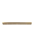 GENERATION LIGHTING, MULTI-PORT CANOPY THREE LIGHT LINEAR, PENDANT LIGHT