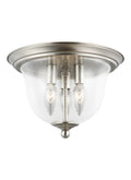 GENERATION LIGHTING, BELTON THREE LIGHT CEILING FLUSH MOUNT, FLUSH MOUNT CEILING LIGHTS