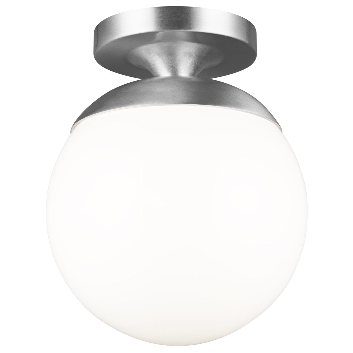 VISUAL COMFORT STUDIO, LEO - HANGING GLOBE ONE LIGHT WALL / CEILING SEMI-FLUSH MOUNT, SEMI FLUSH MOUNT LIGHT