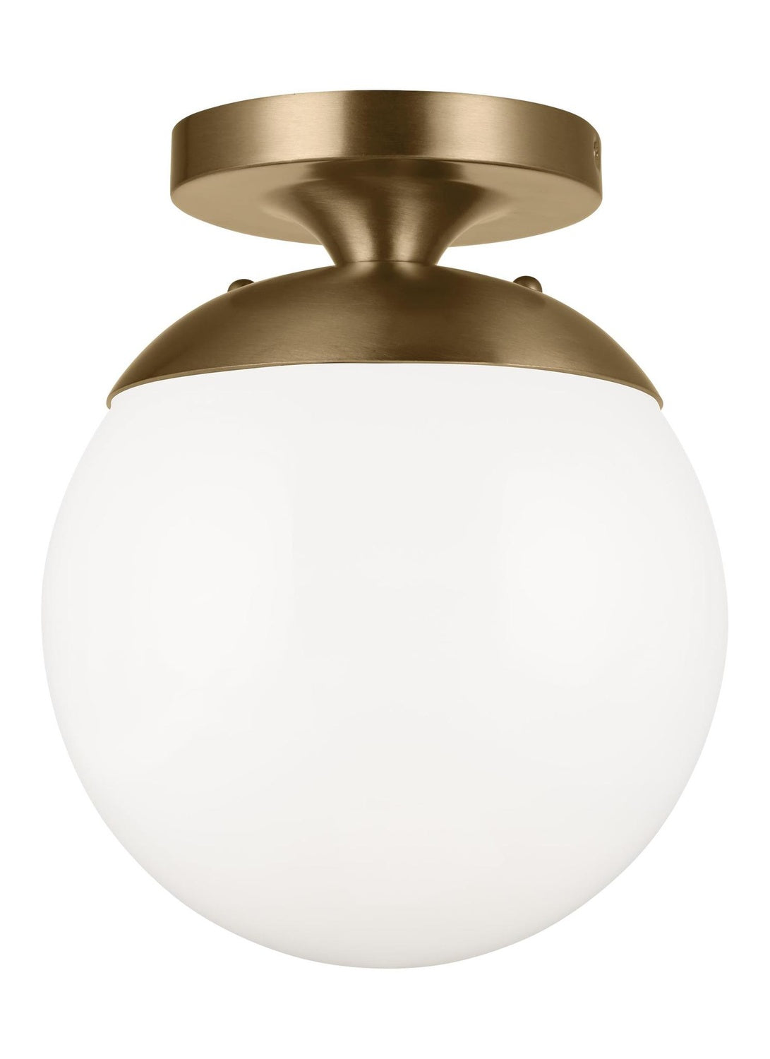 VISUAL COMFORT STUDIO, LEO - HANGING GLOBE ONE LIGHT WALL / CEILING SEMI-FLUSH MOUNT, SEMI FLUSH MOUNT LIGHT