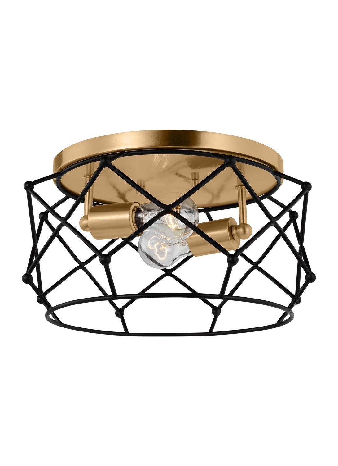 VISUAL COMFORT STUDIO, ZARRA TWO LIGHT FLUSH MOUNT, FLUSH MOUNT CEILING LIGHTS