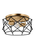 VISUAL COMFORT & CO., ZARRA TWO LIGHT FLUSH MOUNT, FLUSH MOUNT CEILING LIGHTS